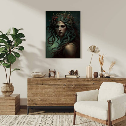 Medusa Greek Goddess Art Print