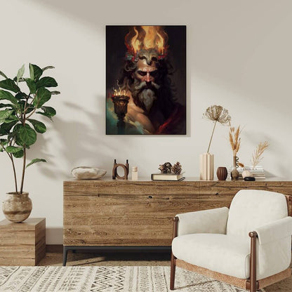 Hades Greek God Art Print